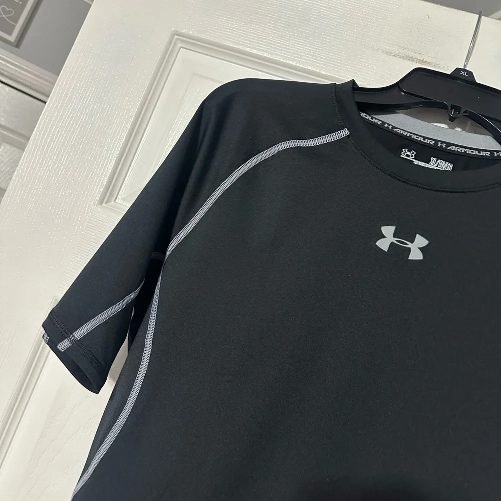 Under Armour Heatgear Unisex Short Sleeve Compression Tee - Picture 5 of 15